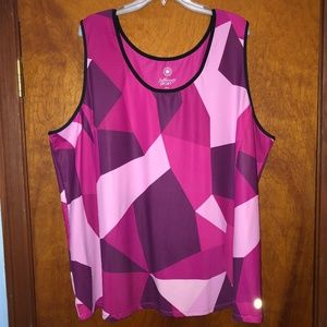 NWOT FullBeauty Sport Tank Top Plus Size 30/32